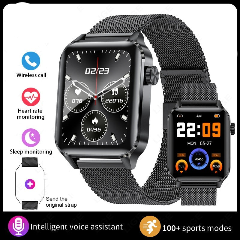 Bluetooth Calling Waterproof Surveillance de la santé Smart Watch
