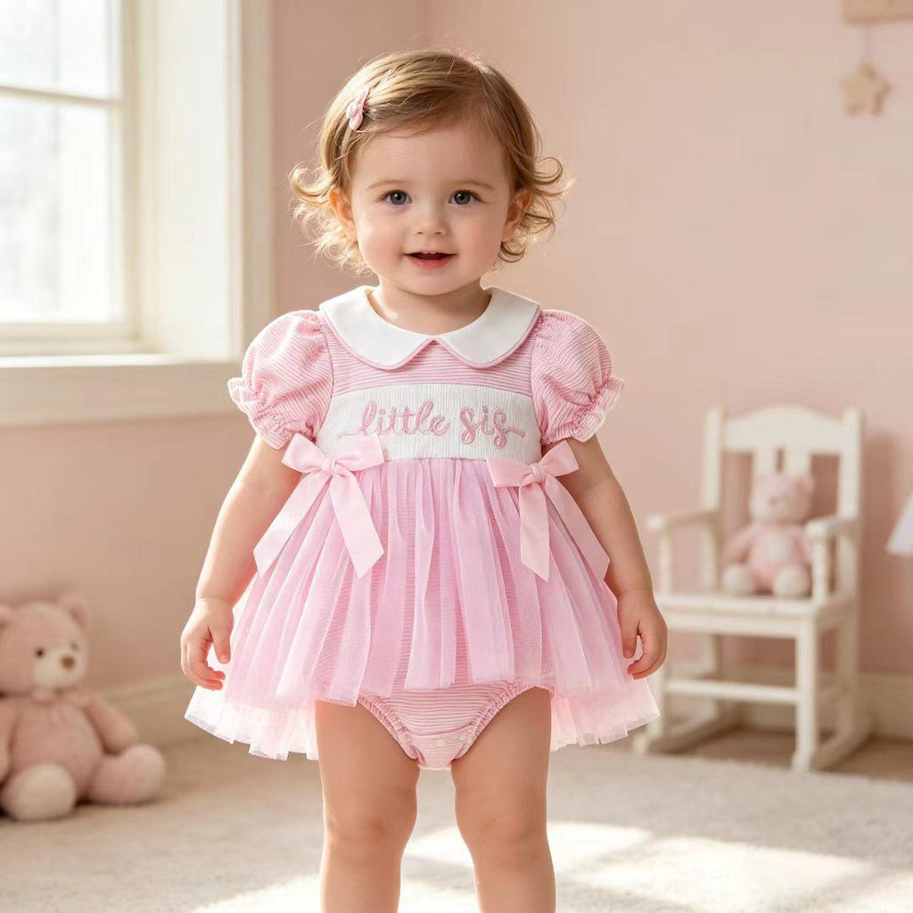 Bodysuit Triangle imprimé bébé Bow