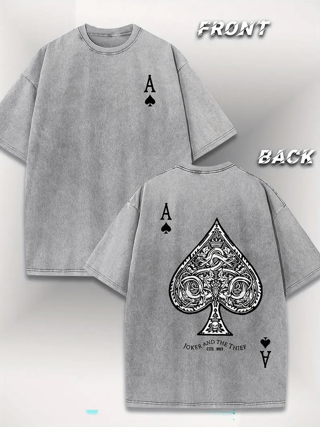 HermitCreate Laverd Short-sleeve Vintage Graphic avec une tache de la bande Michael