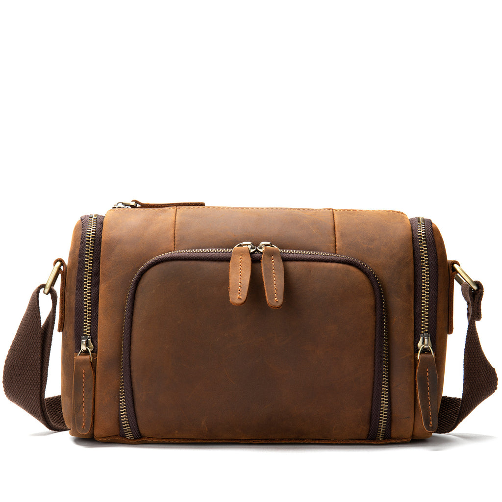 Sac de corps Cowhide haute capacité pour hommes haut de gamme