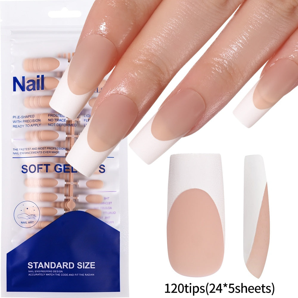 Sac de 120 pièces de conseils amovibles pour les ongles