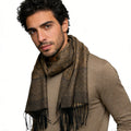 2pcs Tweed look sophistiqué C Amel Business Scarf occasionnel