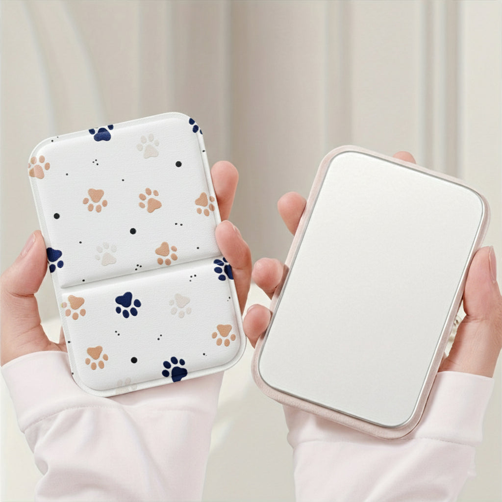 Ins Style Mignon Portable pliant miroir Dopamine petit miroir bureau maquillage miroir