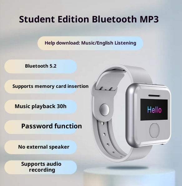 Plein écran Bluetooth Touch Player étudiant Walkman