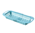 Cuisine rétractable panier de drainage-bleu-1