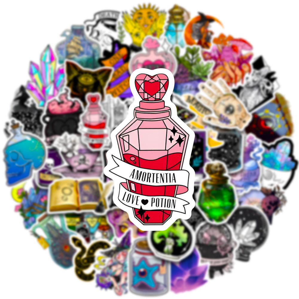 Stickers Graffiti imperméable 50 pièces de compartiment à bagages