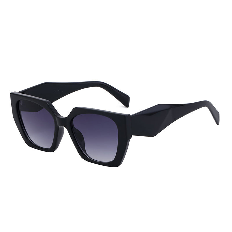 Lunettes de soleil à large temperature Cat-Eye pour femmes