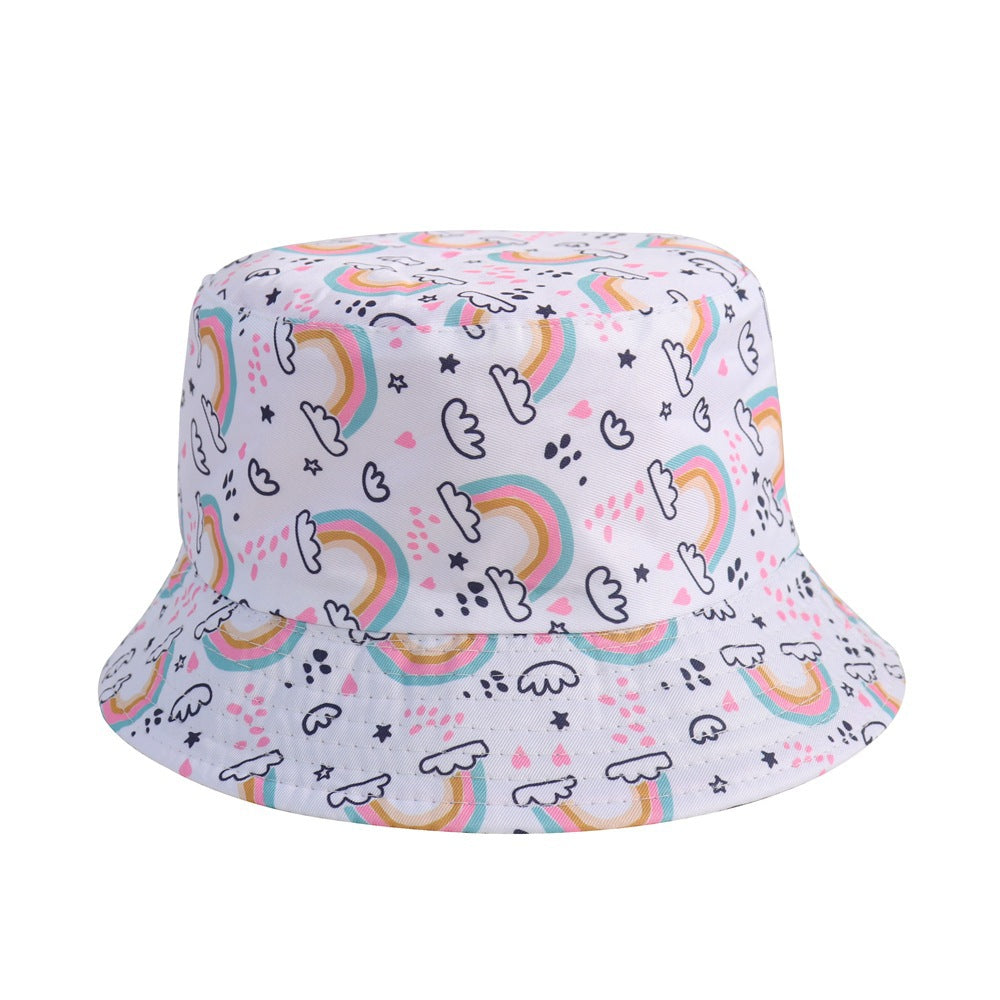 Chapeau d'animaux à double bord pour enfants