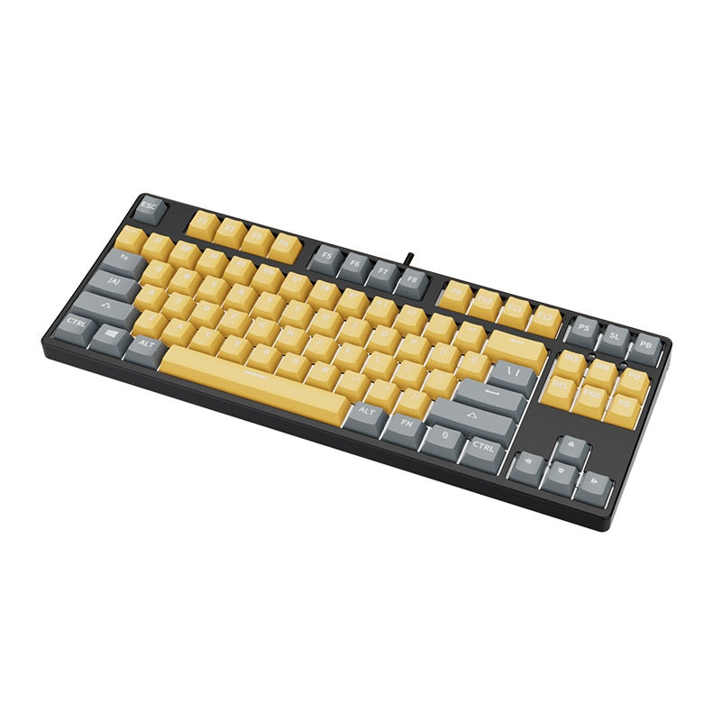 87 Clé filaire prise de jeu deux couleurs clavier mécanique