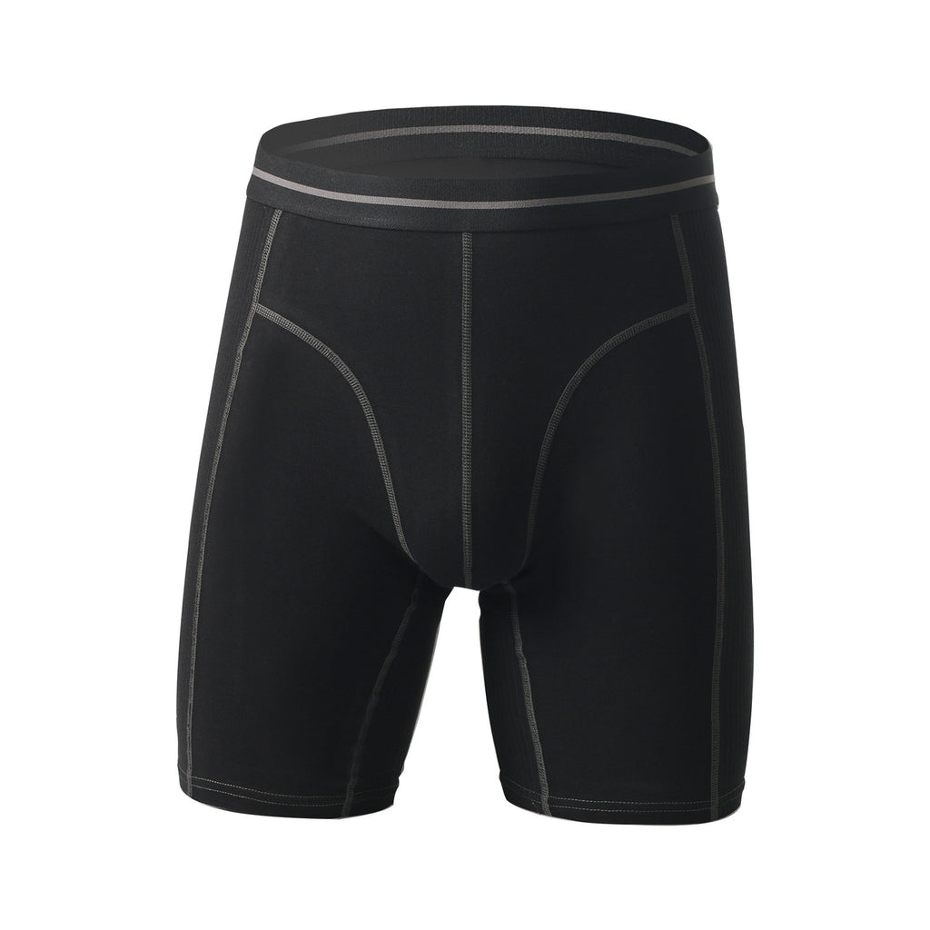 Slip de boxeur sport sport résistant à l'usure pour hommes en coton