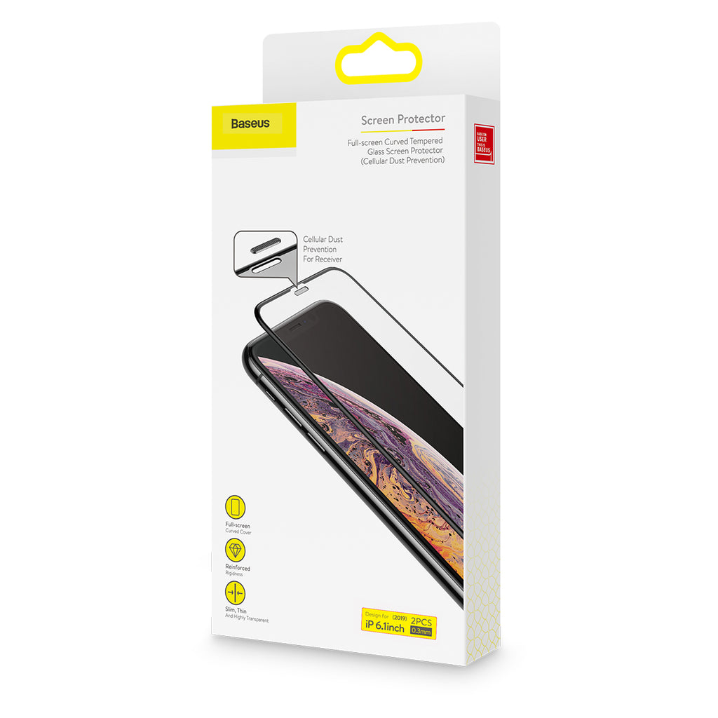0.3mm Full Screen Curved Honeycomb Film trempé résistant à la poussière noir