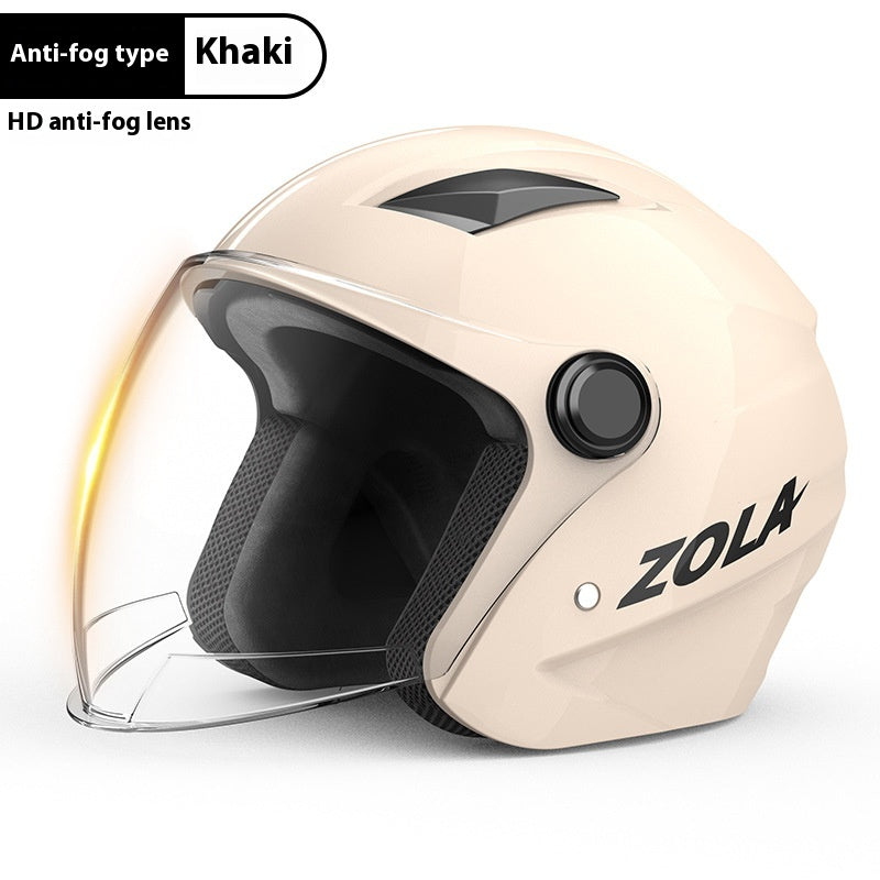 Men's Winter Electric Anti-Fog Helmet