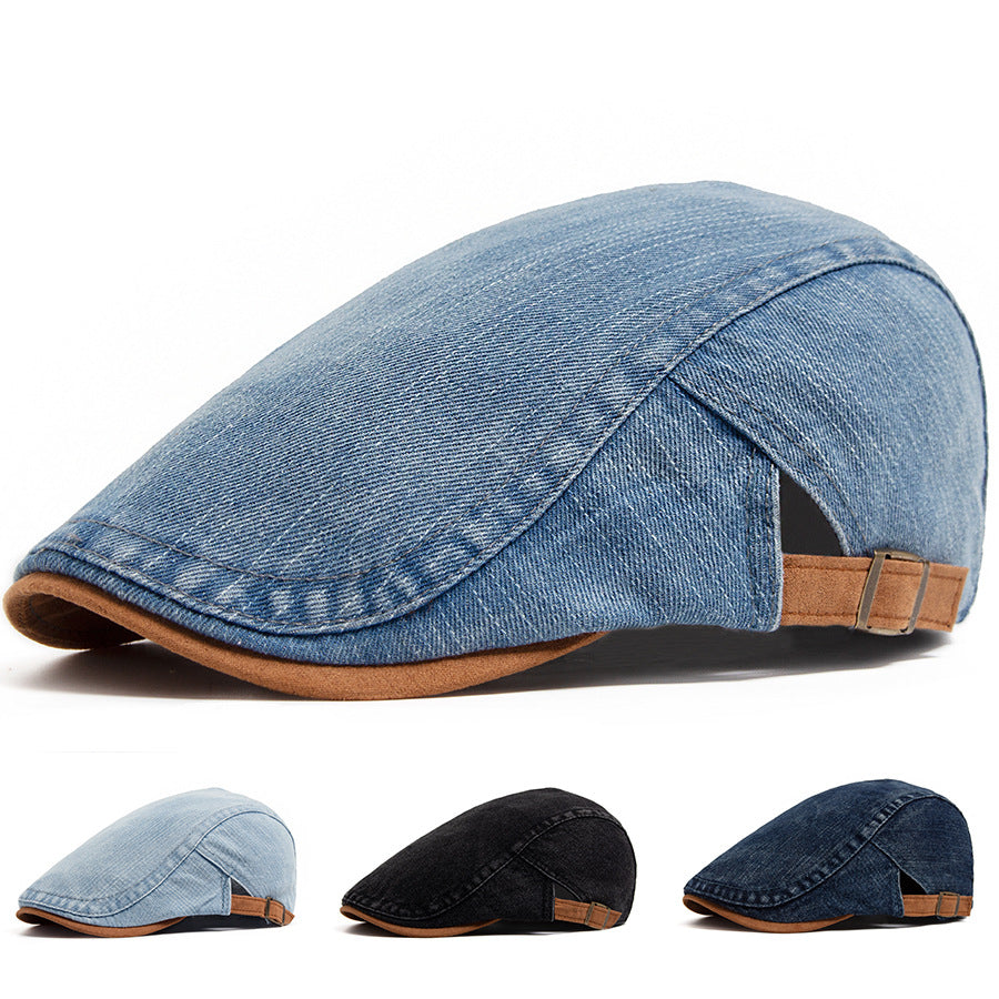 Rétro hommes occasionnels printemps et automne tout-match Beret