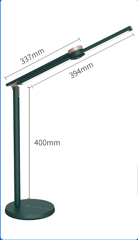 Bureau étudiant Protection des yeux Lampe de lit de chambre à coucher à lecture pliante