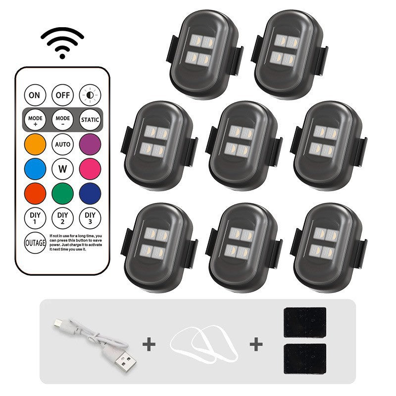 Avertissement de moto Light Cruise Light Led Wireless Remote Control Strobe Light