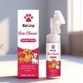 Nettoyant pattes chien moussant, nettoyage rapide après la promenade