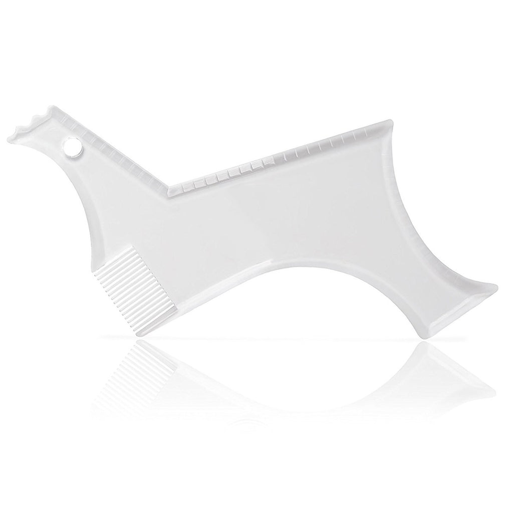 Peigne de modèle de stylage de la barbe et de la moustache