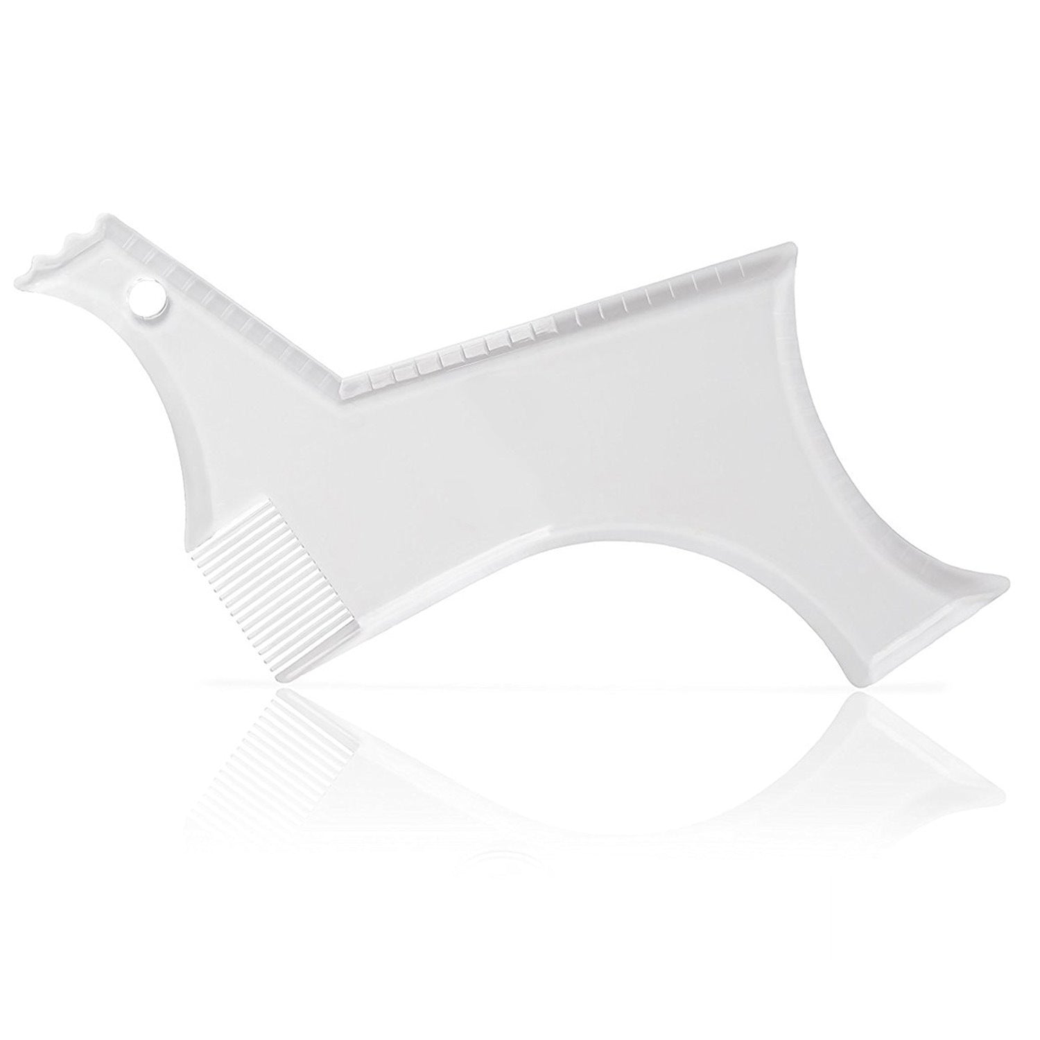 Peigne de modèle de stylage de la barbe et de la moustache