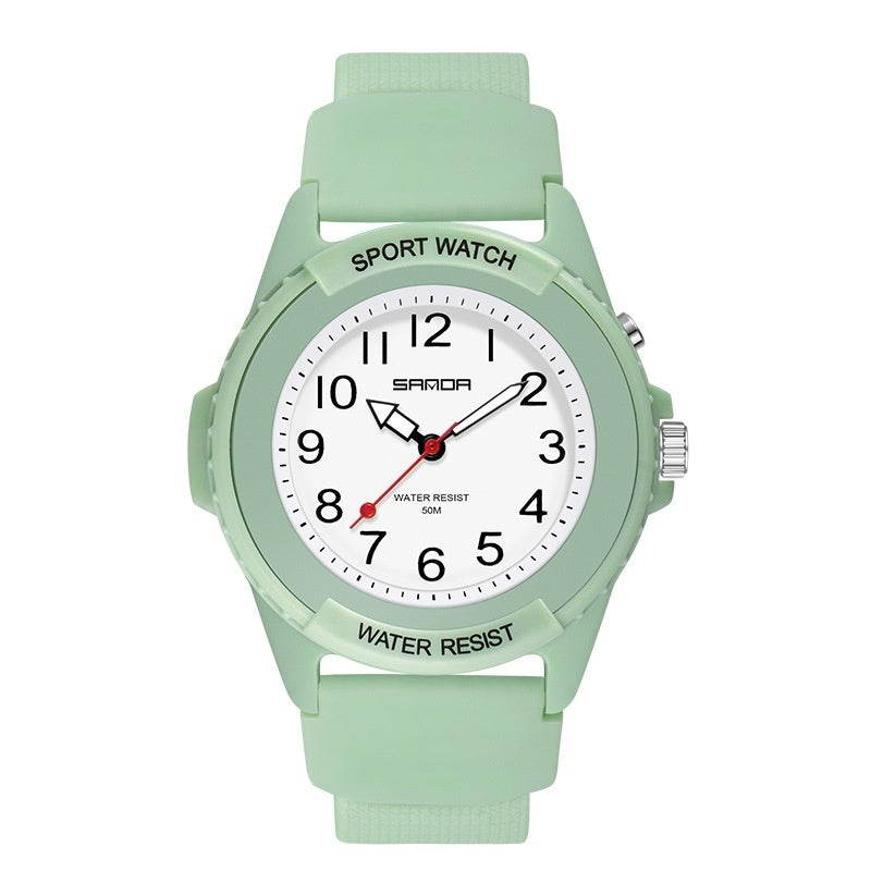 Montre Sleek Sporty Lumineuse et Imperméable Femmes