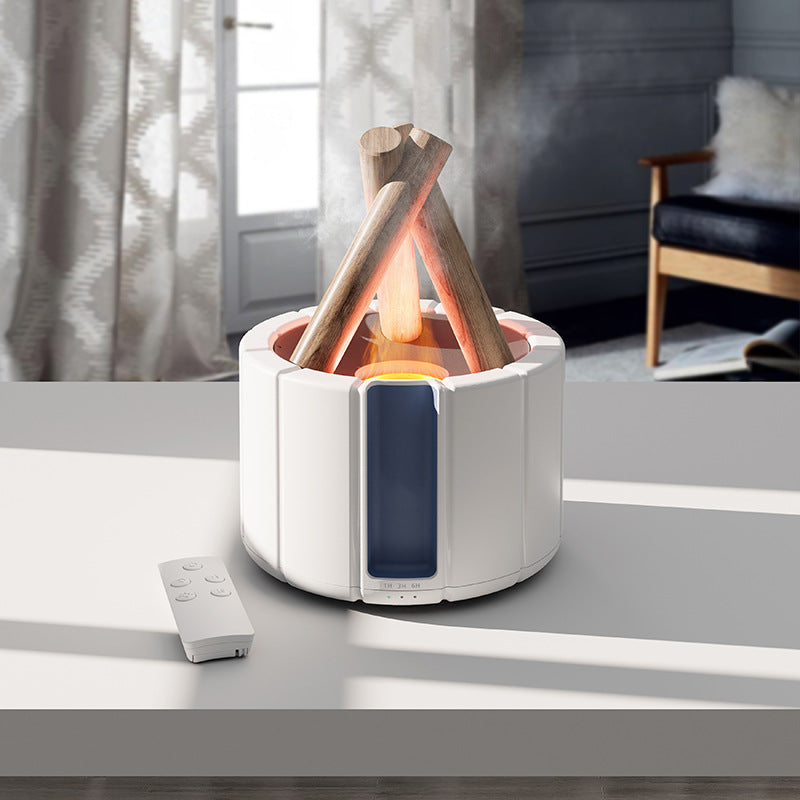 Simulated Flame Aromatherapy Machine Accueil Bureau Humidificateur de bureau