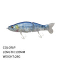 Poissons multi-sections à crayon lourd de lure artificielle