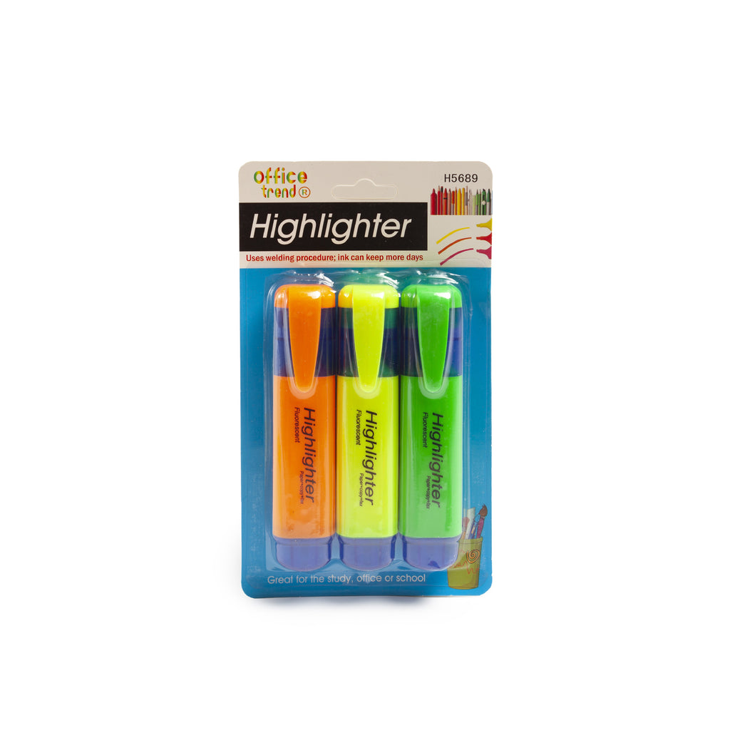 Highlighter Marqueur de points clés Stylo à plume couleur doodle
