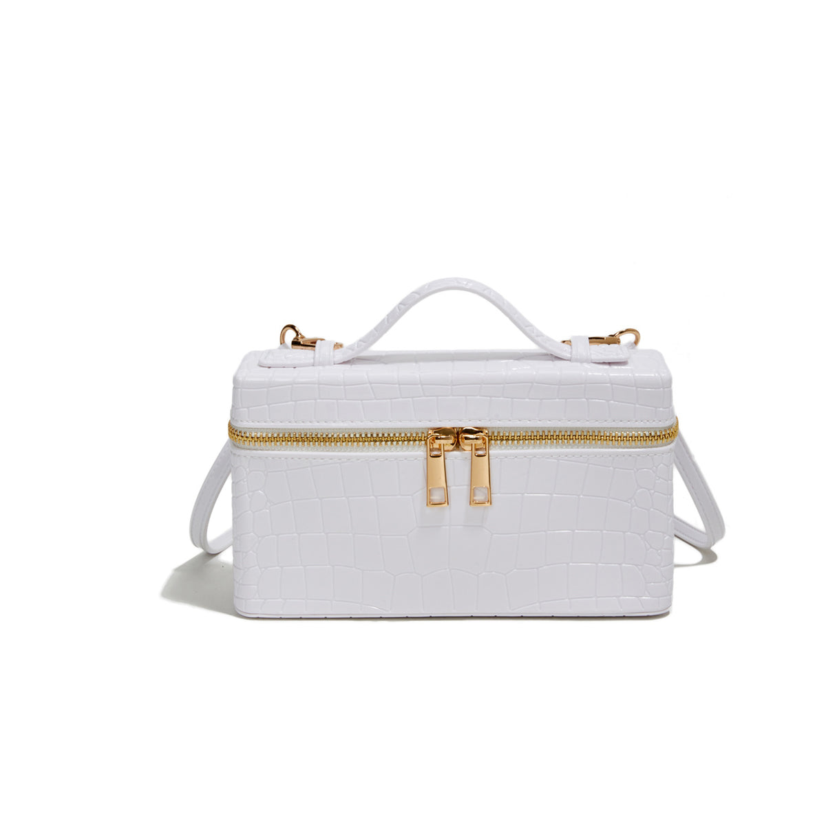 Spring Launch Pattern First Layer Cowhide Etui en cuir Mini sac à main pour les femmes