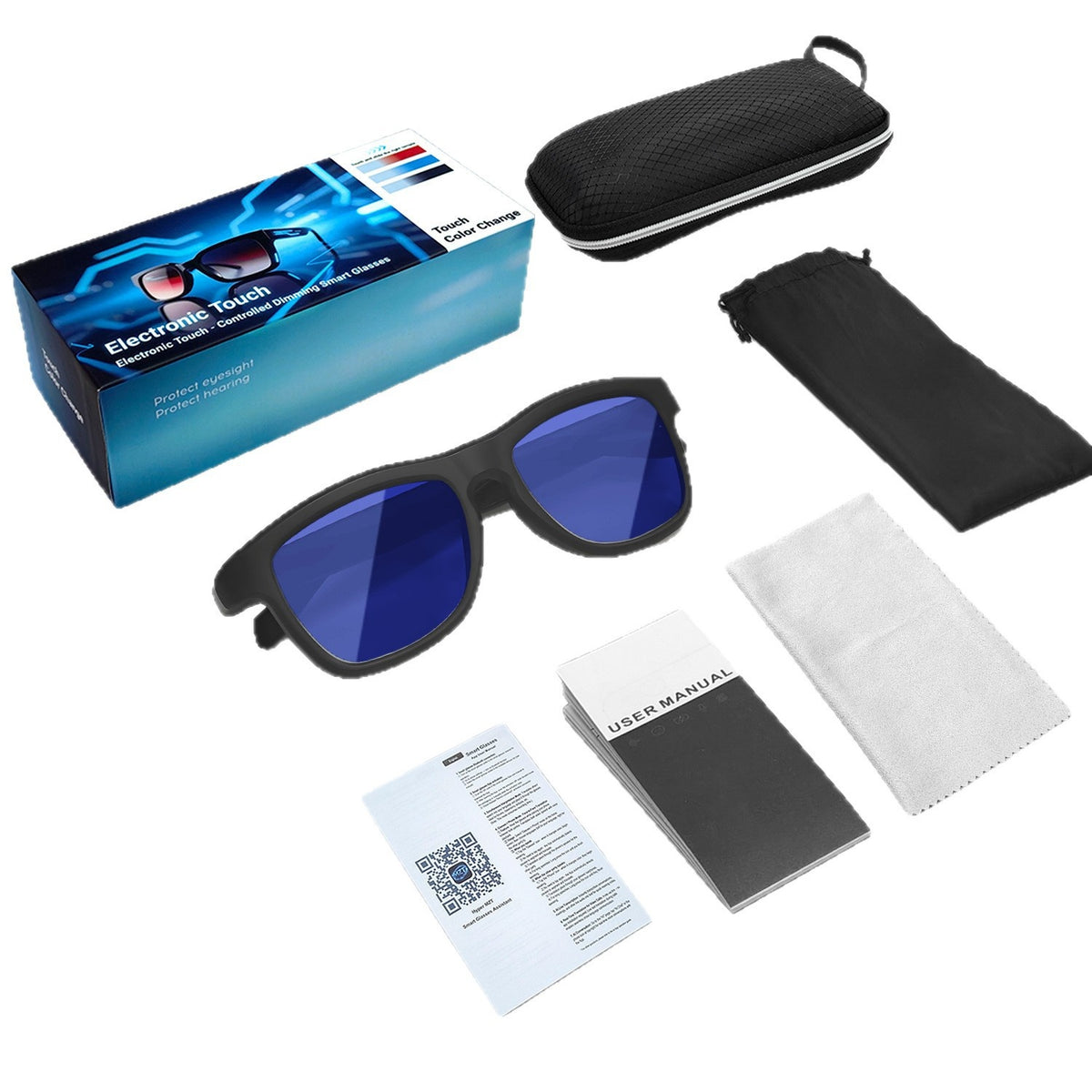 Smart Dimming Bluetooth Electrochromic Lenses