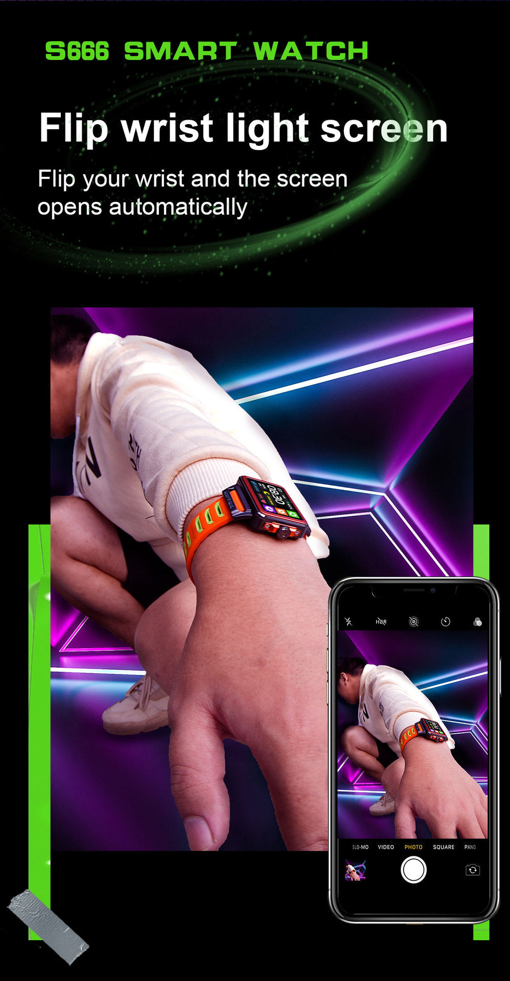 Mode Style personnalisé Smart Watch