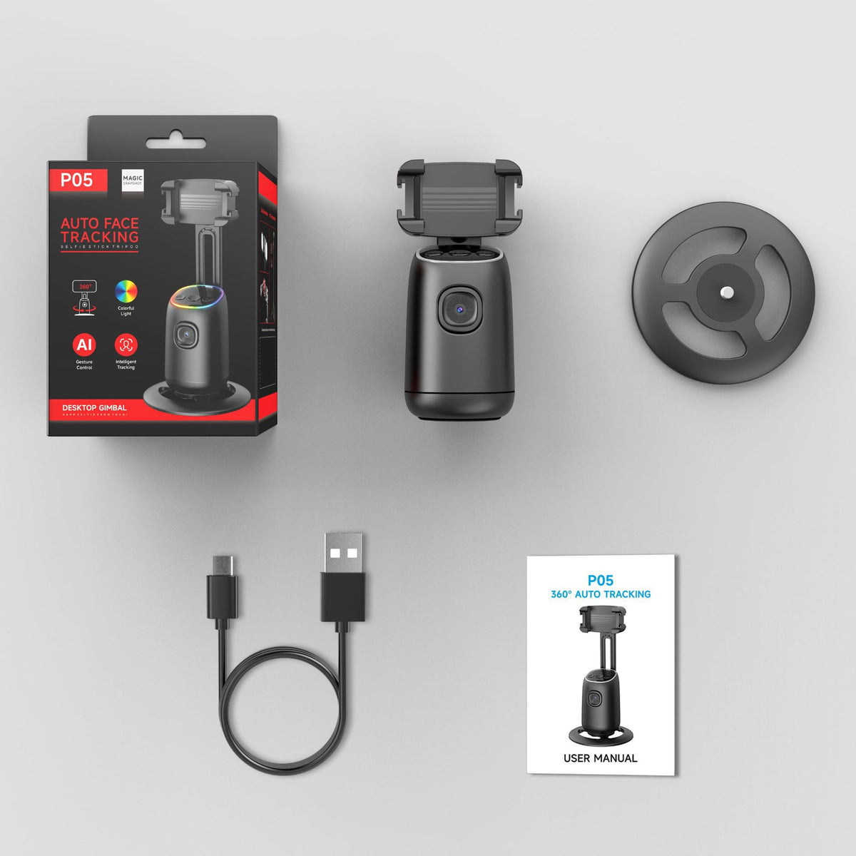 P05 Rotating Desktop Phone Stand