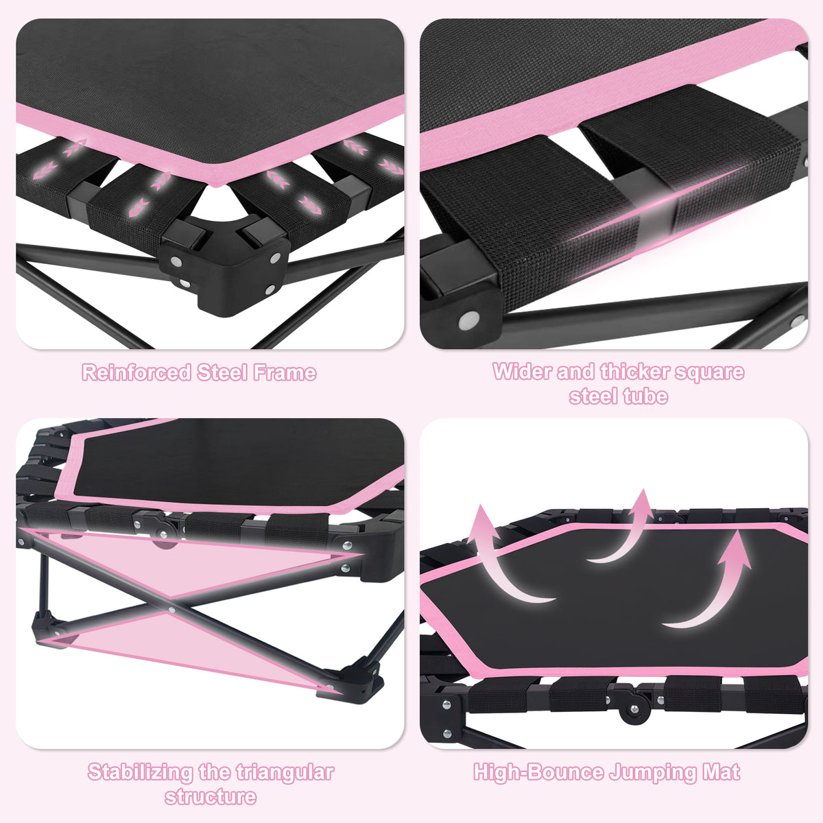 Trampoline mini pliable 42"