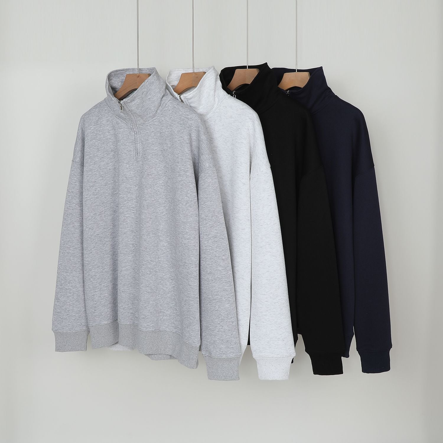 Hoodie de collier stand-up pour femmes