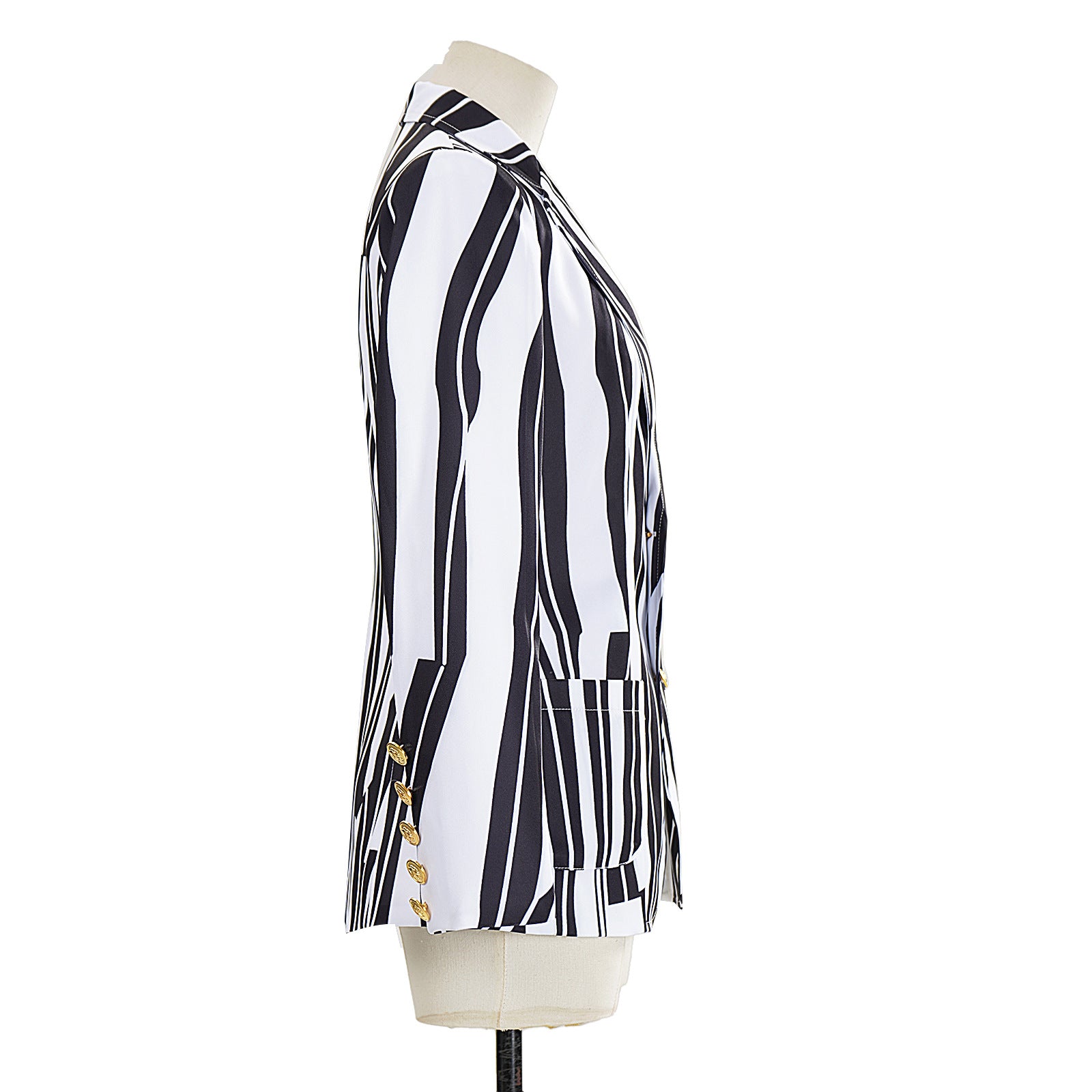 Rédacteur en chef Style Petite combinaison rayée pour femmes