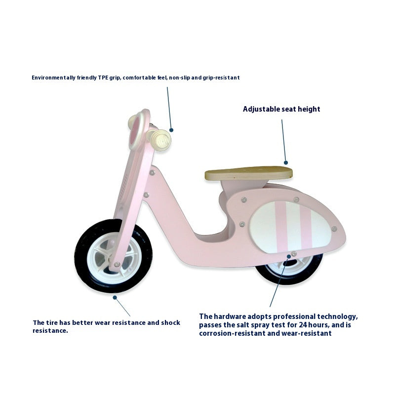 Garçons et filles en bois pour enfants Balance Scooter
