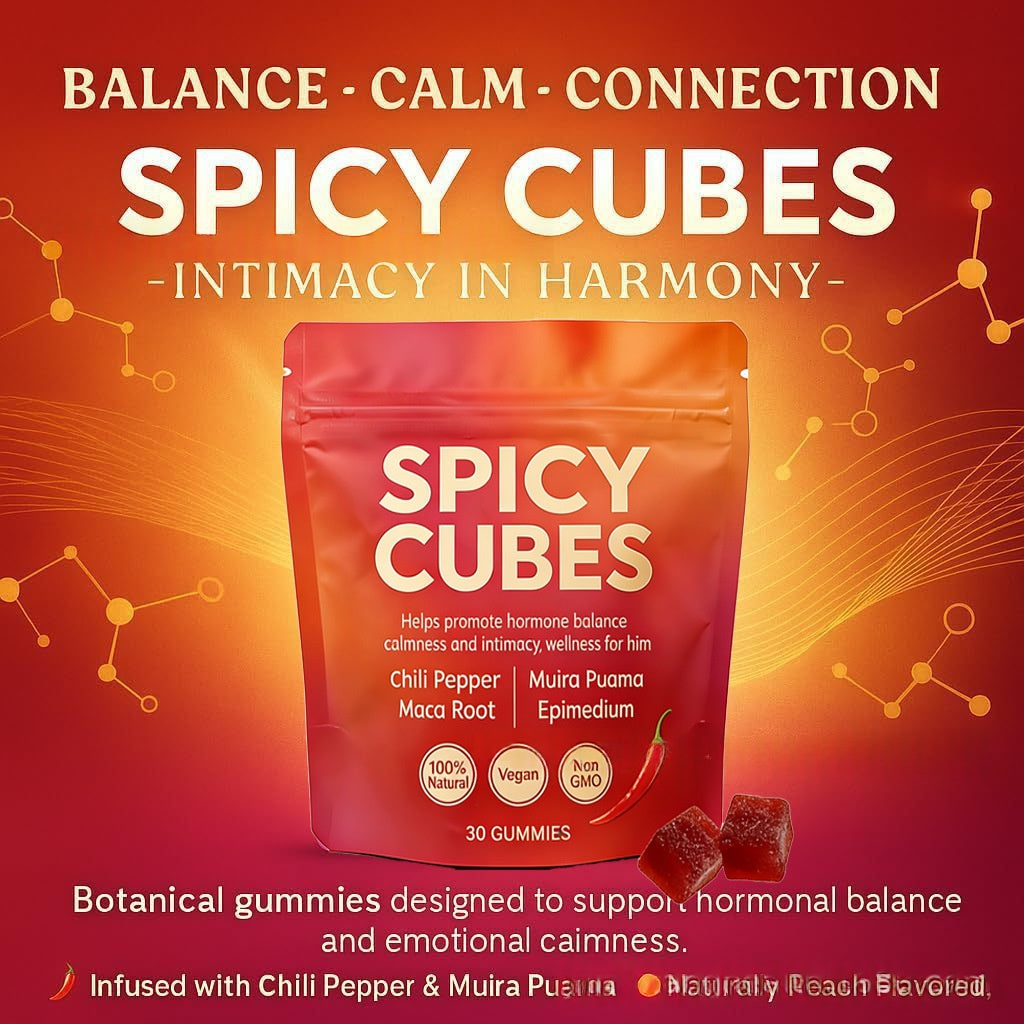 Cubes de bonbons épicés 30 pièces