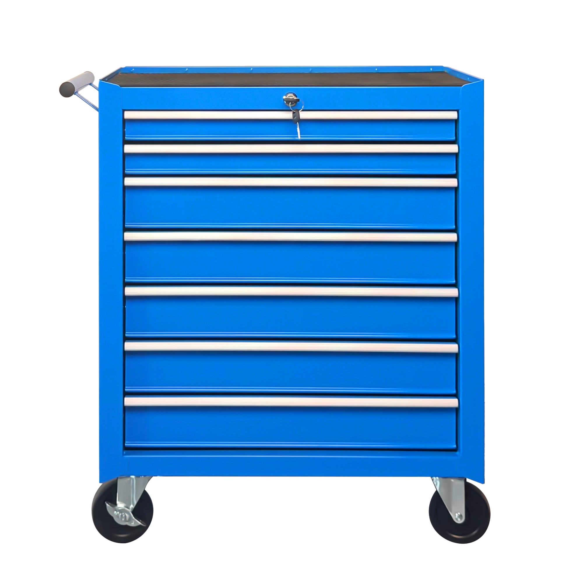 Roulement de coffre à outils avec boîte à outils 7-Drawer avec roues Multifonctionnel Tool Cart Mécanique T