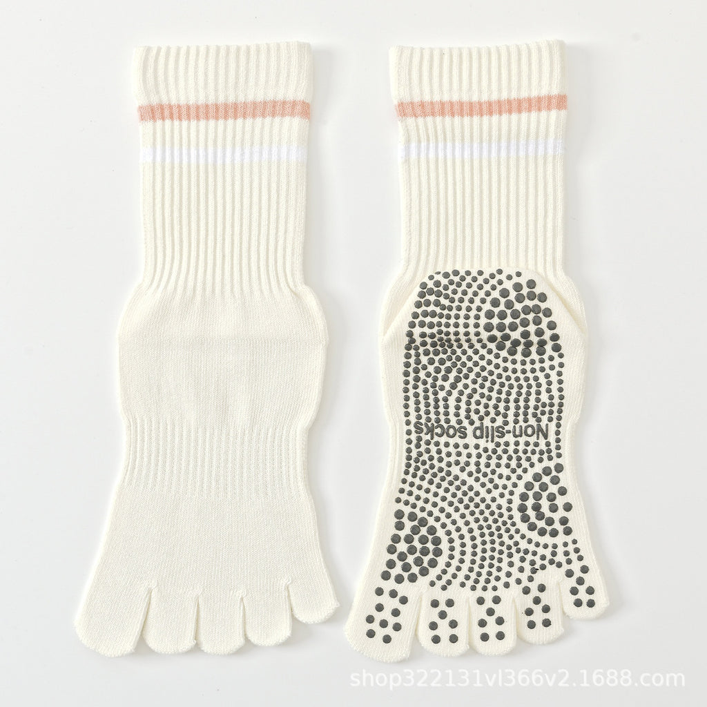 Gym Chaussettes antidérapantes à pieds pleins Femmes disponibles en différentes tailles