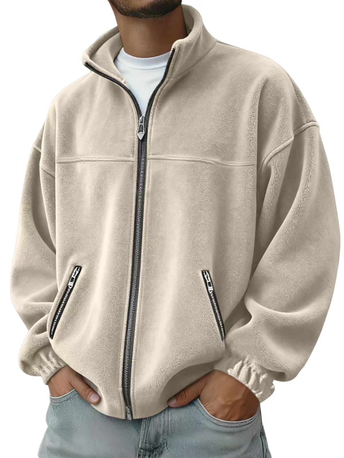 Veste à capuche à capuche à capuche à fermeture éclair