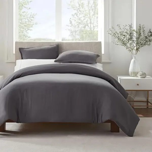 Serta Nettoyer la couverture de couette plissée Reine