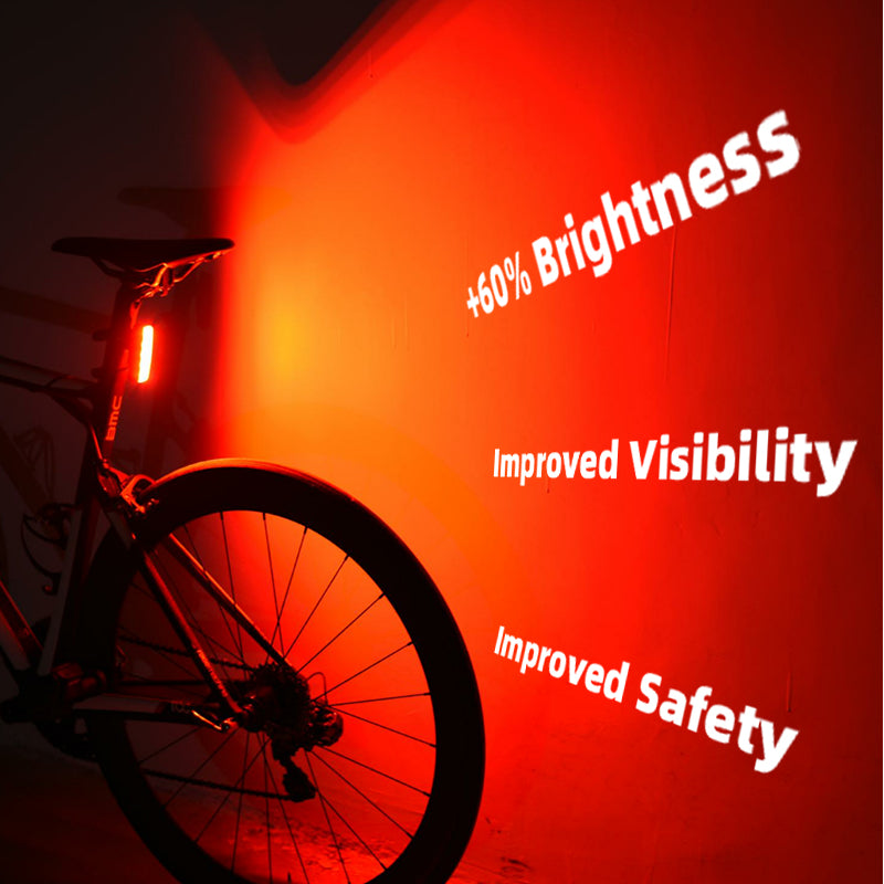Tail de vélo lumière Coussin Siège Rod Double Bracket Night Bike Tail lumière