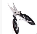 Pinces de pêche-acier inoxydable noir + plastique-1 pc