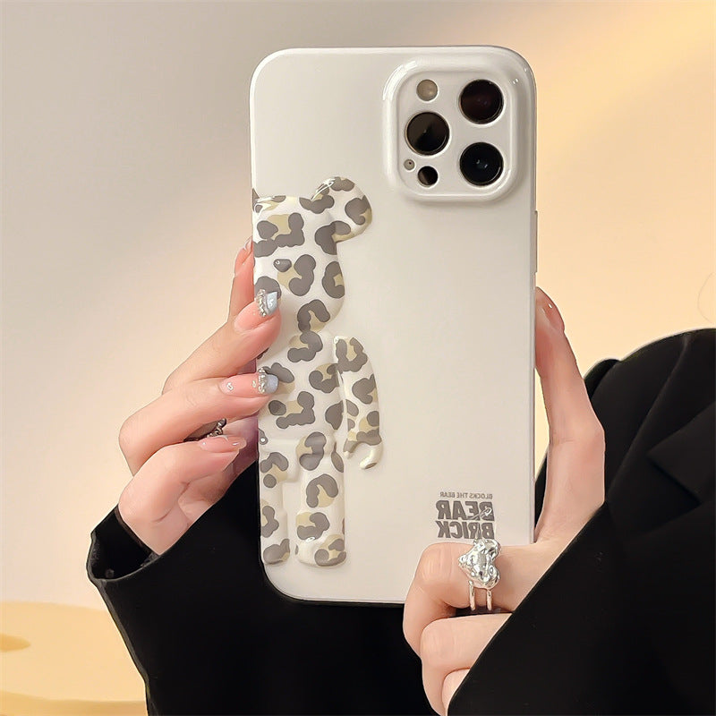 Blanc Leopard Imprimer 13 Cas de téléphone portable