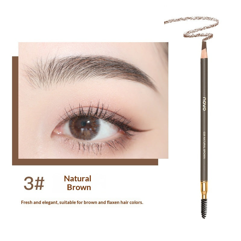 Pencil à sourcils à double extrémité à l'épreuve des boues de machette