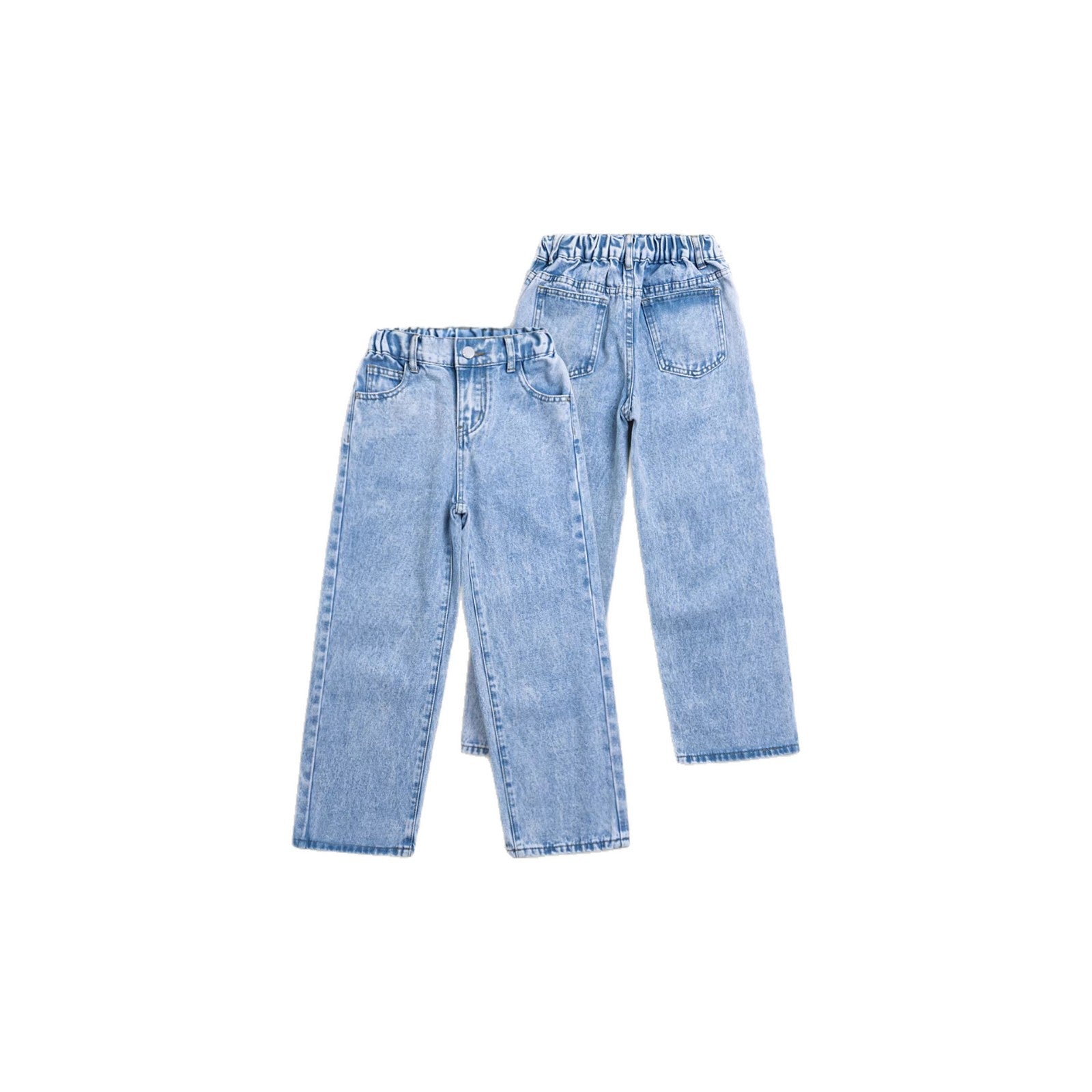 Pantalons de denim à col lumineux polyvalents