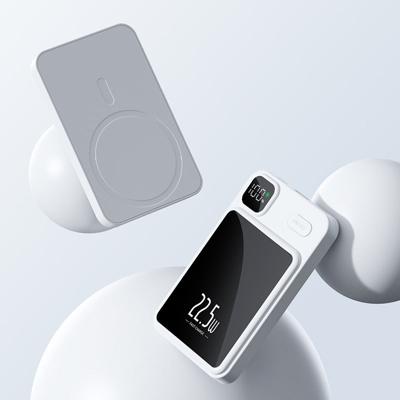 Léger Magnetic Wireless 22W Charge rapide Banque de puissance Charger Alimentation Mobile
