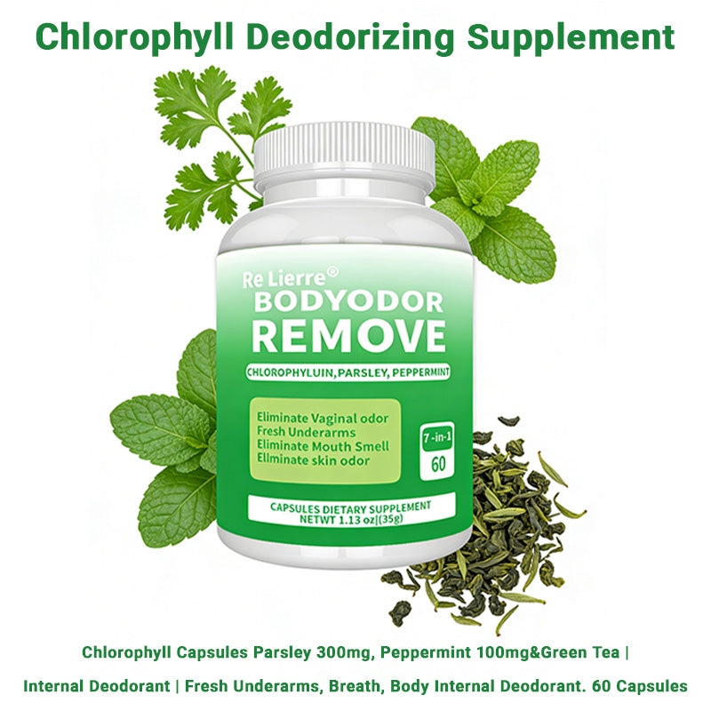 Supplément à la réduction des odeurs de chlorophylle
