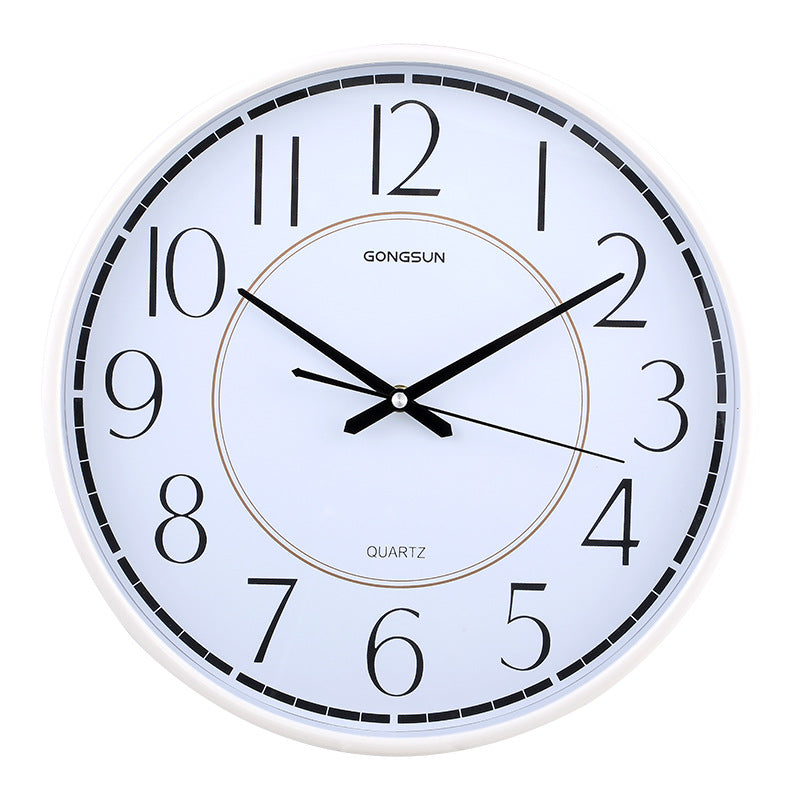 Horloge murale Bureau Simple Atmosphère nordique Accueil Mode Chambre créative Horloge ronde