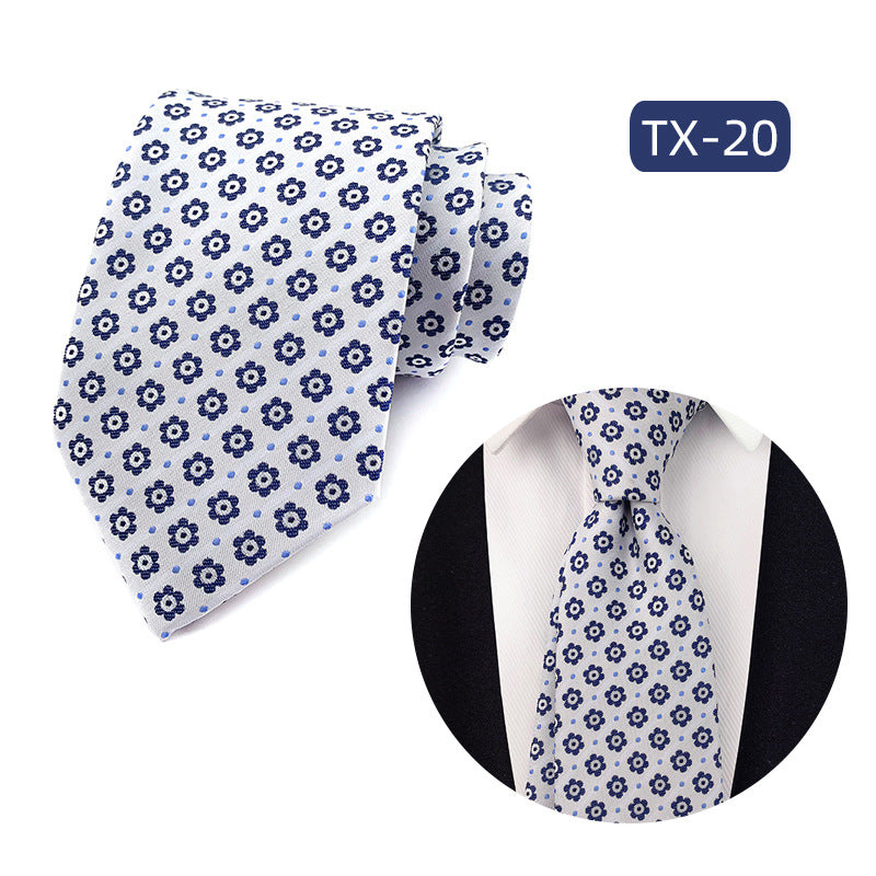 Hommes Jacquard Woven Astuce casual