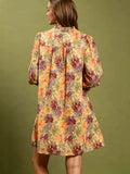 Arrivée d'été Casual & Chic Vintage imprimé floral Robe en vrac