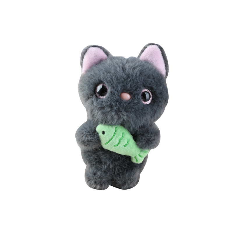 Jouet mignon et adorable en peluche pendentif petit chaton